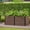 48"x25"x29", variant on Lumiparty 45x25x23" Raised Garden Bed, Large Outdoor Rectangle Planter Box, Tall Elevated Bed for Vegetables, Herbs & Flowers, Patio, Backyard & Balcony