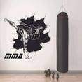 thumbnail image 3 of Mixed Martial Arts Karate UFC Boxing Training Gear Street Fighting Wrestling MMA Fitness Vinyl Wall Art Decal Home Decor Sticker Vinyl Decoration Size (20x18 inch), 3 of 3