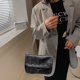 thumbnail image 1 of Bolsa Rhombus Shoulder Messenger Bag Mujer Bolso de cadena de cuero de moda coreana JShteea Para Estrenar, 1 of 9