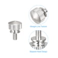thumbnail image 4 of Knurled Thumb Screws, M3x6mm Brass Shoulder Bolts Grip Knobs Fasteners, Nickel Plated 5Pack, 4 of 5