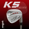 thumbnail image 5 of Majek Golf +1 inch Over Big & Tall Senior Men's Gap Wedge (GW) 52° Right Handed Senior Flex Steel Shaft (Tall 6'0"+ / +1" Over) with Premium Arthritic Men's Golf Grip, 5 of 8