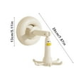 thumbnail image 4 of Crochets Utilitaires sous Armoire Crochets Utilitaires sous Armoire Rotation 360° Crochets Organisateurs de Rangement à Ventouse Crochets Utilitaires pour Outils Serviette Cuillère Spatule, 4 of 6