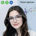 thumbnail image 3 of Smart Glasses with Photochromic Lens, Anti Blue Light, UV Protection, Voice Assistant, Music, Call, Remote Photo Control - Valentine's Gift,, 3 of 17