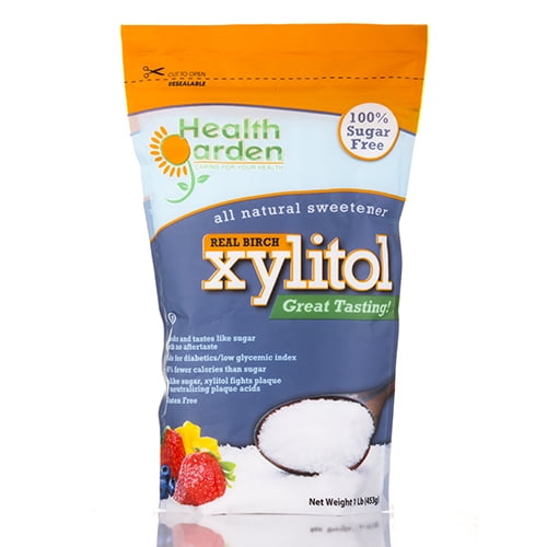 Xylitol - 1 Lb (453 Grams) by Health Garden - Walmart.com - Walmart.com