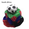 thumbnail image 2 of SUNSIOM Football Hat for Adult Contrast Color Soft Comfortable Wool Cap Funny Headgear for Bars, Masquerade Parties, 2 of 6