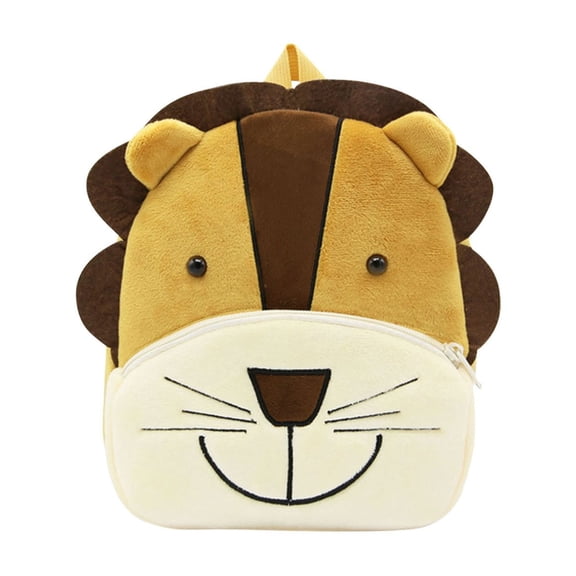 Plush Backpack, 3D Cartoon Animal Lightweight Casual Daypack for Students Daily Use Outdoor Activities