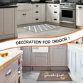 thumbnail image 6 of OPUX Anti Fatigue Kitchen Floor Mat, Reversible Cushioned Memory Foam Kitchen Rug Pad, Waterproof Non-Slip Padded Comfort Standing Mat Laundry Home 32x17 (Farmhouse Grateful Moroccan), 6 of 7