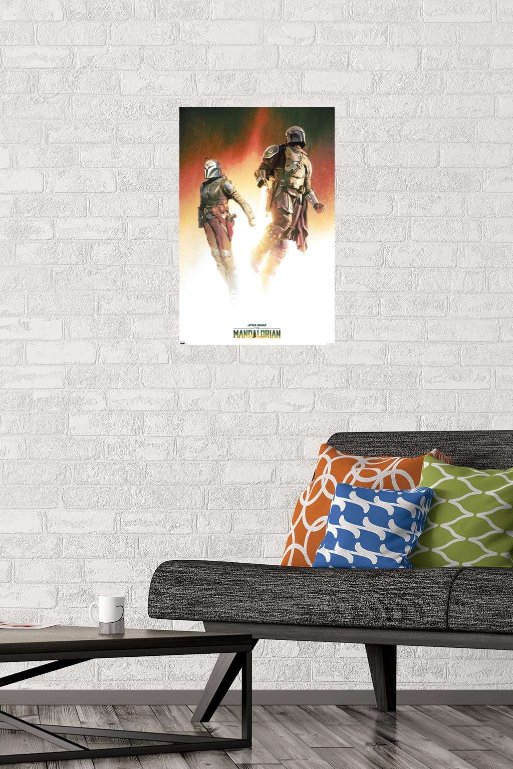 Star Wars: The Mandalorian Season 3 - Duo Wall Poster, 14.725" x 22.375"
