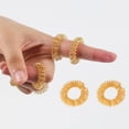 thumbnail image 3 of LEEYNEER 5Pcs Massage Circles Round Smell-less Long-term Use Kill Time Flexibility Relieve Stress Metal Mini Spring Anti-Stress Rings Daily Accessories, 3 of 8