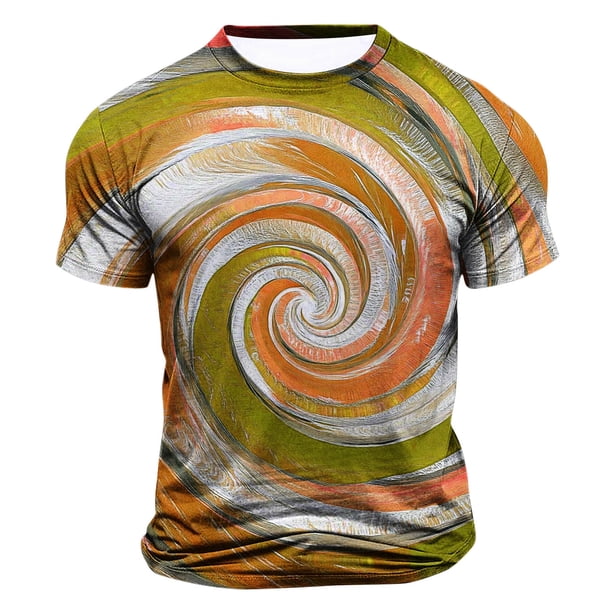 Tops para hombre, blusas y camisas de cuello redondo y manga corta para hombre, blusas casuales de moda para hombre, blusas deportivas de cuello redondo y manga corta, blusas de poliéster para hombre