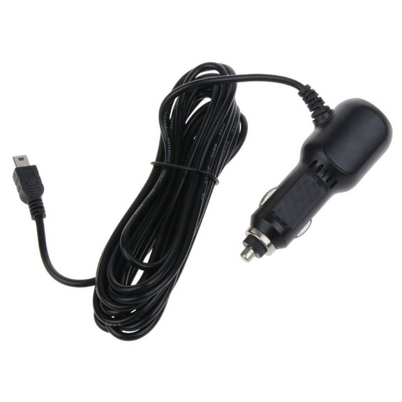 Dash Cam Charger Cable for Car Charger Adapter with Cable Mini-USB Power Cord