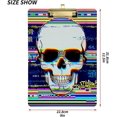 thumbnail image 3 of FMSHPON Skull Clipboard Hardboard Wood Nursing Clip Board and Pull for Standard A4 Letter 13x9 inches, 3 of 7