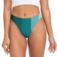 thumbnail image 1 of Balery Teal Color Tangas de Algodón para Mujer con Estampado – Ropa Interior Sexy, Transpirable, G-string-X-Large, 1 of 6