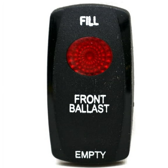 Carling Boat Contura V Rocker Switch Actuator | Ballast Fill / Empty Lighted