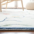 thumbnail image 4 of SAFAVIEH Metro Antoine Floral Area Rug, Ivory/Blue, 6' x 6' Square, 4 of 11