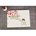 thumbnail image 4 of Darling Souvenir Personalized Engraved Laser Cut Wedding Guest Book Wooden Cover Sign-in Book Registry Guestbook Scrapbook-NR, 4 of 7