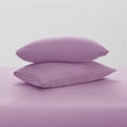 thumbnail image 4 of Nestl King Sheets Set, 1800 Series Deep Pocket Bed Sheets King 4 Piece, Luxury Soft Microfiber King Size Sheets, Lilac, 4 of 10