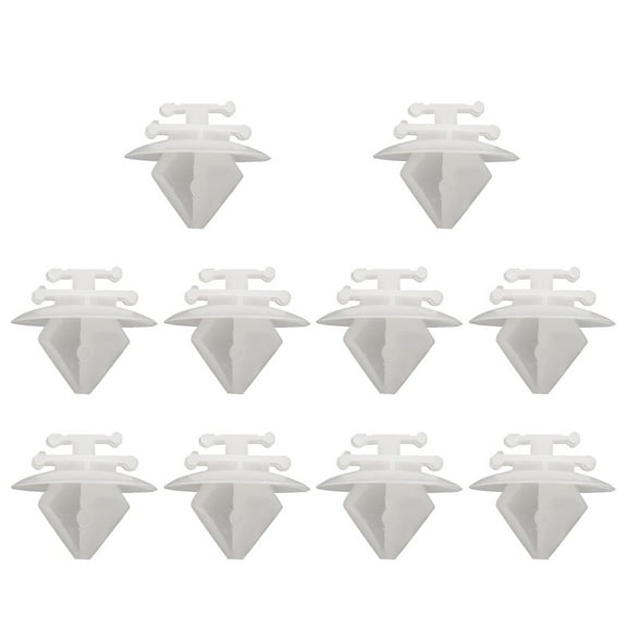 10Pcs Car Exterior Door Trim Clips for C2 C3 206 207 8565.40 856540 7701056846 Fangkenuo
