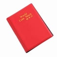 thumbnail image 3 of Álbum de colección de monedas del mundo, carpeta de almacenamiento de monedas de 120 bolsillos y 10 páginas, color rojo, 3 of 15