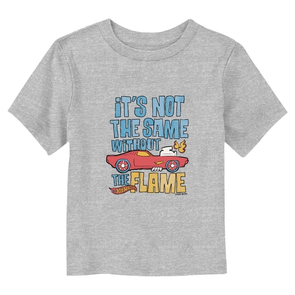 Toddler Hot Wheels Without The Flame Red Car T Shirt