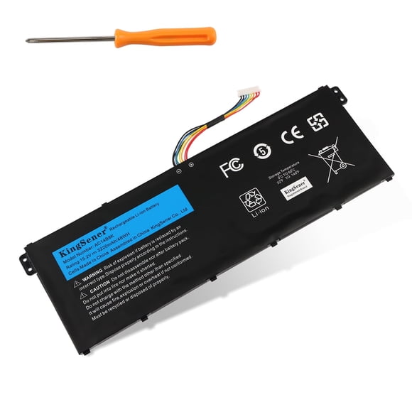 KingSener AC14B8K Battery for Acer Aspire ES1-311 V3-111 E5-771 R3-131T TravelMate B115-M 4ICP5/57/80 15.2V 48WH