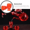 thumbnail image 3 of Tasses à Vin Chinois Rouge pour la Maison Plastique Premium Réutilisable et Léger 10 Pcs Petit, 3 of 8