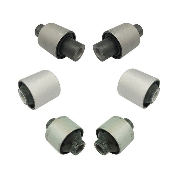 Front Lower Control Arm Bushing Kit 6 Piece - Compatible with 2005 - 2007 INFINITI G35 RWD Coupe 2006