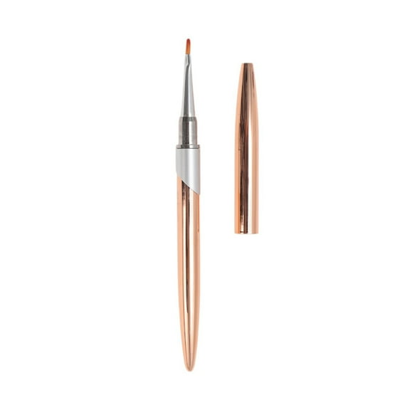 Unique Bargains 1 Pc Round Head Nail Drawing Pen for Home DIY Rose Gold Tone Silver Tone