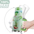thumbnail image 3 of Frog Mushroom Tumbler With Lid and Straw with Handle Stainless Steel 40oz Frog Tumbler Insulated Mushroom Travel Cup Frog Mushroom Gifts for Women, 3 of 6