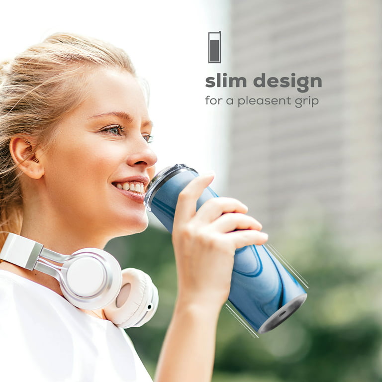 Skinny Drink Bottle Insulated Stainless Steel Slim Best Gift Leak