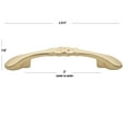 thumbnail image 4 of GlideRite 3 in. Center-Center Classic Braided Cabinet Pull, Champagne Gold - 83063-CHPG, 25 Pack, 4 of 4