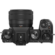 FUJIFILM X-S20 Mirrorless Camera with 15-45mm Lens (Black) with Bundle Includes: Digital Slave Flash, 75 Tripod, Medium Gadget Bag/Case, HDMI A-A (STANDARD), And Much More (13PC Bundle)