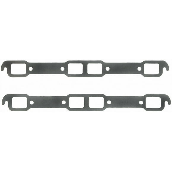 Fel Pro HP Exhaust Header Gasket 1414 Chrysler Big Block; Perforated Steel Core With Anti Stick Coating; Set Of 2; 1.84 Inch X 1.33 Inch Port Size