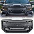 thumbnail image 1 of AMERICAN MODIFIED Armor Grille for 2016 to 2018 GMC Sierra 1500, Matte Black, 1 of 11