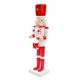 thumbnail image 4 of Cascanueces de madera de 9,84'' de alto, adorno decorativo para Navidad. sombrero rojo, 4 of 9