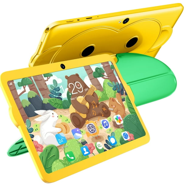 Tableta Android para Niños Tableta para Niños Android 7.1 16Gb 7 Pulgadas Ips Bluetooth Wifi Kit Bluetooth para Pc