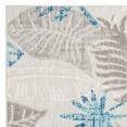 thumbnail image 6 of SAFAVIEH Cabana Kuzman Botanical Indoor/Outdoor Area Rug, Grey/Blue, 5'3" x 7'6", 6 of 8