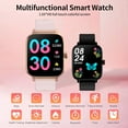thumbnail image 4 of VIPLIVE Smart Watch, 1.7'' Full Touch Answer/Make Call Android Smartwatch for Women & Men Compatible with Android & iOS (Pink), 4 of 11