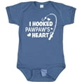 thumbnail image 3 of Inktastic I Hooked Pawpaw's Heart with Fishing Rod Boys or Girls Baby Bodysuit, 3 of 5