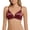 A1Red, variant on Women's Satin Lace Bralette Wireless Triangle Cups with Adjustable Spaghetti Straps and Bow Accent Scalloped Trim Silky Sleep Bra for Comfortable Lounge Wear Black 70AB