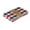 Red/Green/White, variant on Urban Villa Set of 3 Kitchen Towels 20×30 Inch 100% Cotton Absorbent Dish Towels Ultra Soft Bar & Tea Towels with Mitered Corners- Red/Green/White