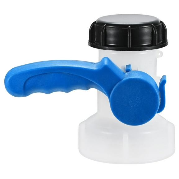 75mm IBC Tote Tank Adapter DN50 Plastic 1000L IBC Tank Adapter Butterfly Valve Switch for Garden