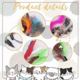 thumbnail image 2 of Cat Teaser Toy Refills Feather Spinner Attachments for Feline Play, 2 of 5