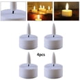 thumbnail image 5 of LED Tea Lights 3D Flameless Electric Tea Light Candle, 5 of 5