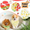 thumbnail image 4 of Bandanas para perros, paquete de 6 pañuelos para perros con diseño de frutas hawaianas de primavera y verano, pañuelos para perros, pañuelos para perros, regalos para niños y niñas, gatos, 4 of 5
