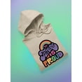 thumbnail image 3 of The Future Is Proud. Hoodie Men -Smartprints Designs, Male x-Large, 3 of 4