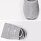 thumbnail image 5 of Zapatillas abiertas de viaje Zapatillas plegables portátiles Zapatillas de viaje de negocios para hotel en casa (gris), 5 of 5