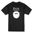 thumbnail image 1 of T-shirt Noir pour Homme avec Graphique de Barbe de Papa, 1 of 1