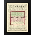 thumbnail image 2 of Walling 19x24 Black Modern Framed Museum Art Print Titled - Montmorency Michigan - Walling 1873, 2 of 5