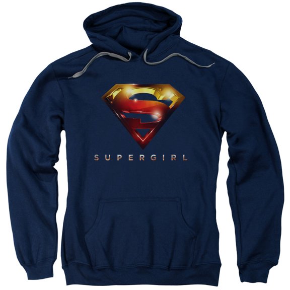 Supergirl - Logo Glare - Pull-Over Hoodie - Large